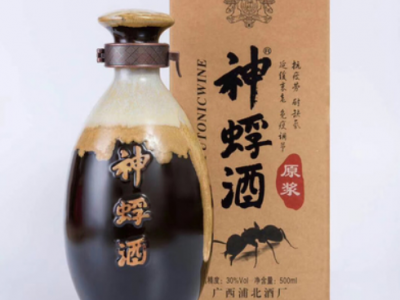 30度原浆神蜉酒 浦北寿乡特产 二十几年地窑珍藏老酒 500ml/瓶